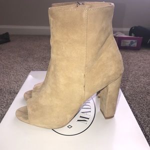 Open-Toe Steven Madden Booties